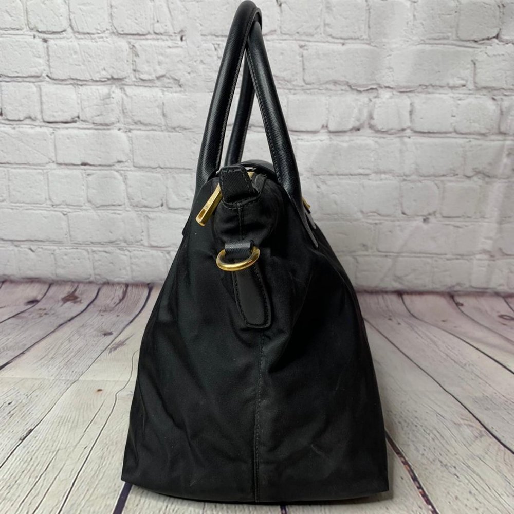 Prada Nylon Waterproof Tote With Cross Body Strap - Picture 4 of 9